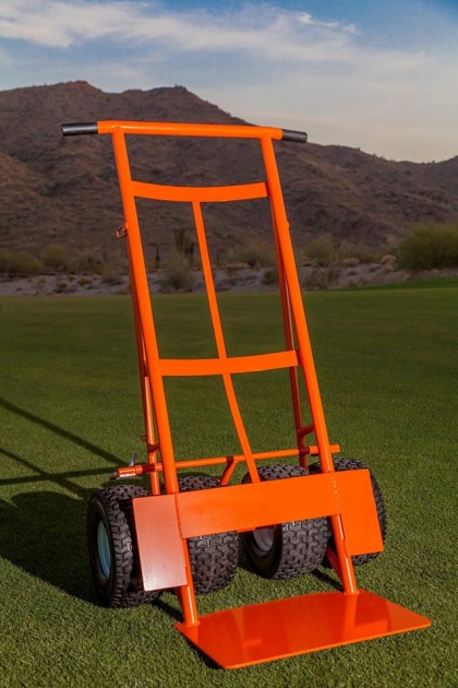 Custom hand trucks for inflatables